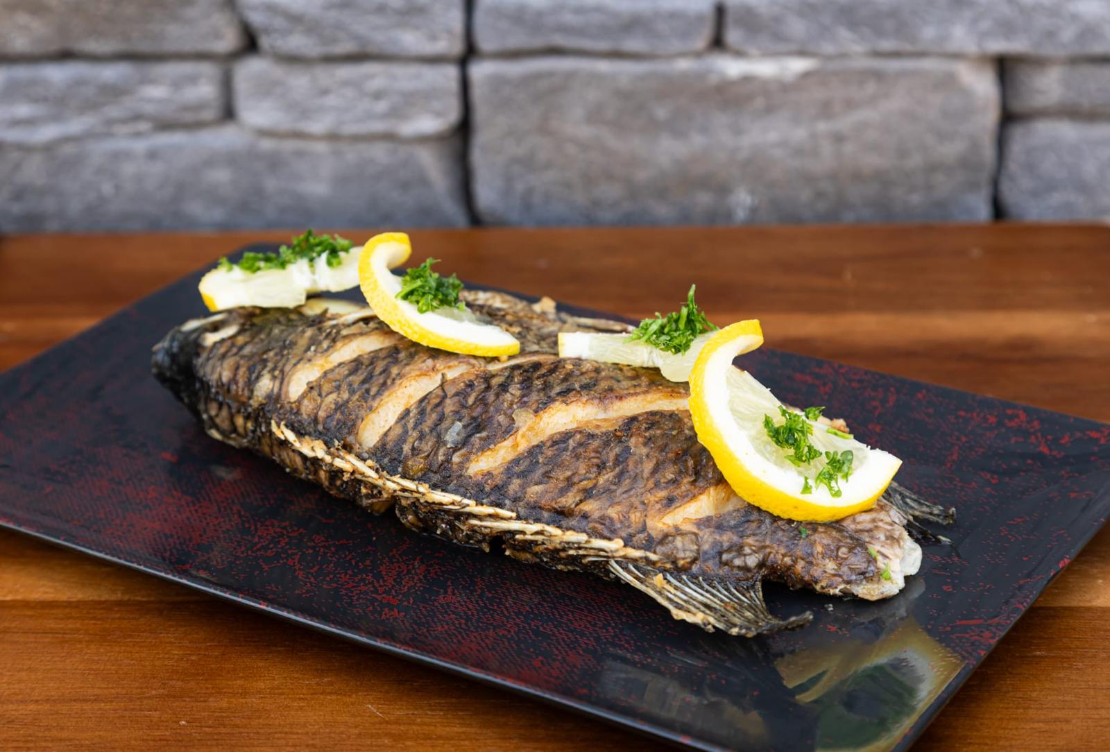 Poisson Entier Grillé