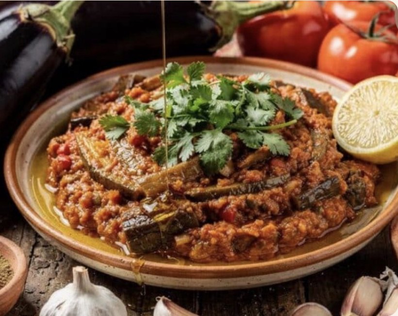 Salade d'Aubergines (Zaalouk)